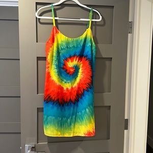 Alice & Olivia tie dye mini dress
